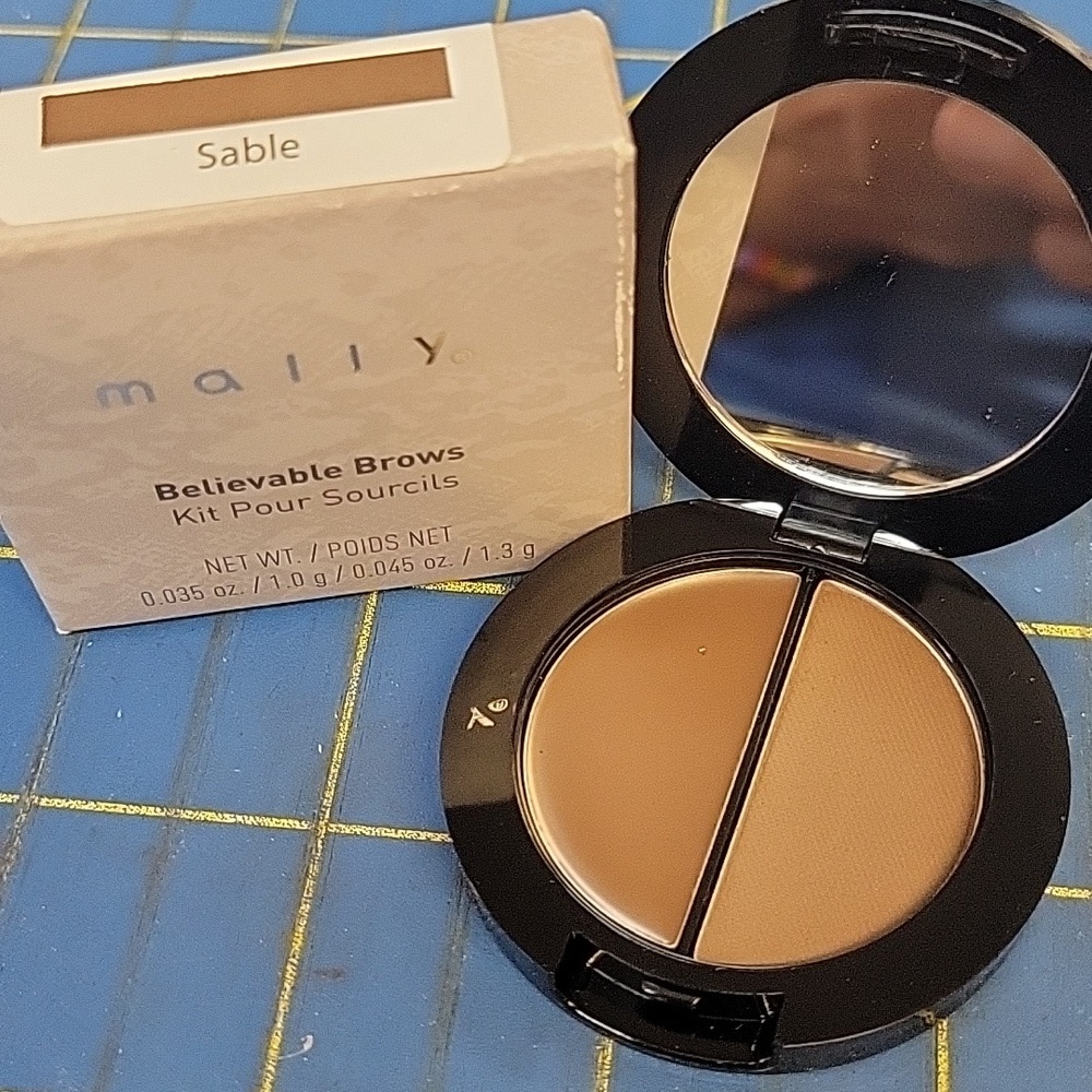 Mally Beauty Believable Brows Kit - Sable New In Box
